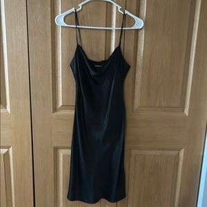Black Slip Dress